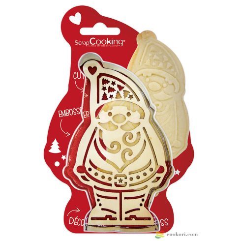 Scrapcooking Set of cutters+ embrosser Santa