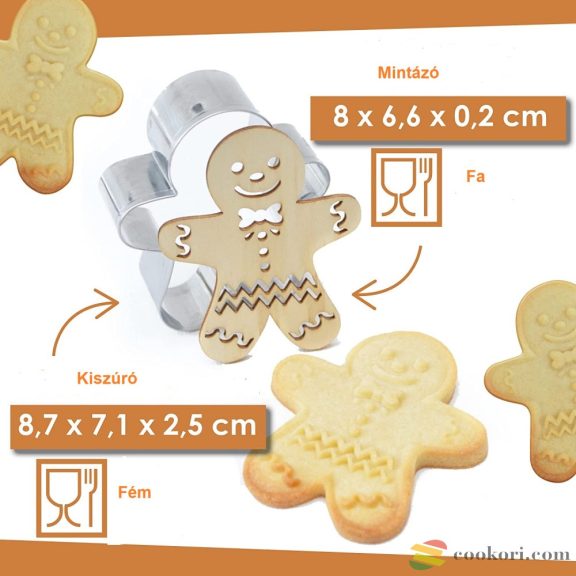 Scrapcooking Mézike kiszúró és mintázó készlet