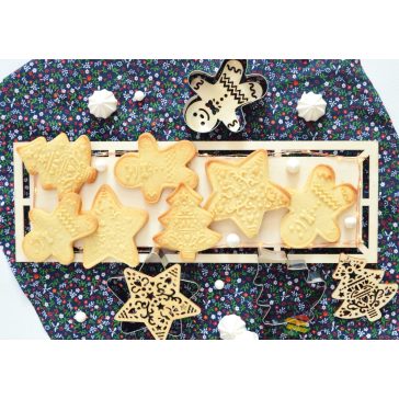Scrapcooking Karácsonyi kiszúró és mintázó készlet