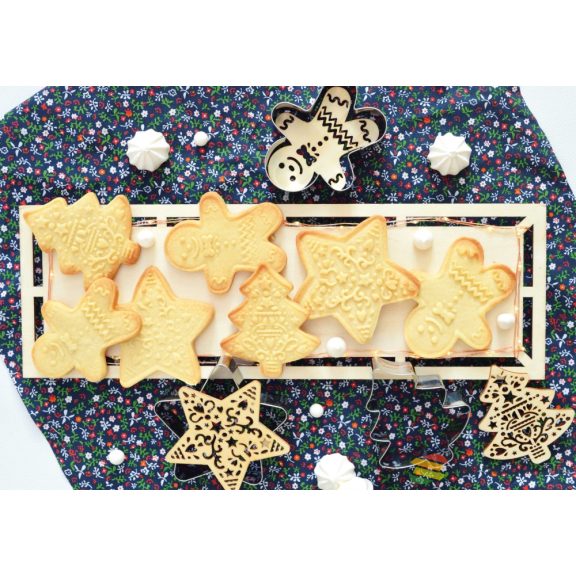 Scrapcooking Karácsonyi kiszúró és mintázó készlet