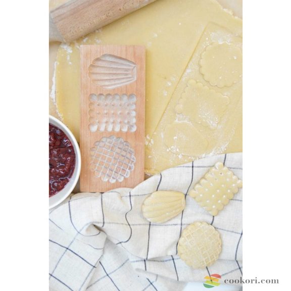 Scrapcooking Fa keksz mintázó 3db-os "Petits Biscuits"