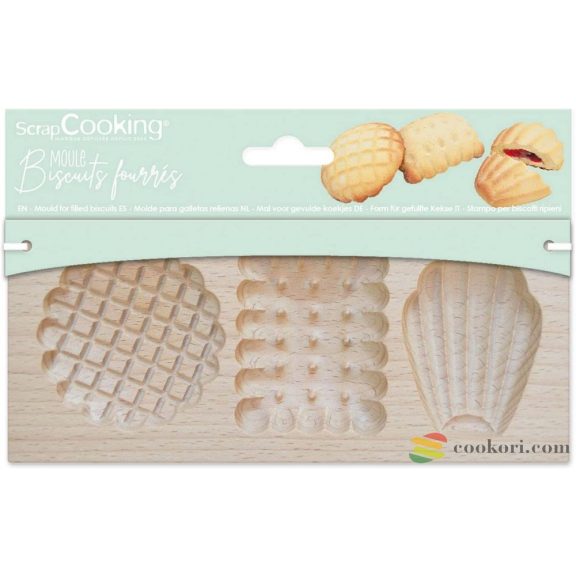 Scrapcooking Fa keksz mintázó 3db-os "Petits Biscuits"