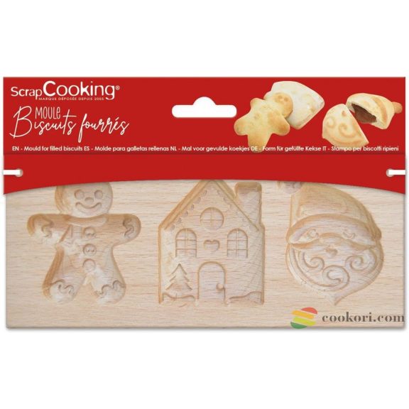 ScrapCooking Fa keksz formázó és mintázó, karácsony ScrapCooking Fa keksz formázó és mintázó, karácsony