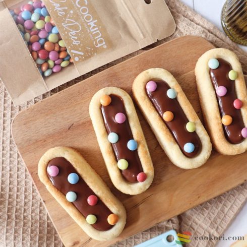 Scrapcooking Silicone finger biscuit mould