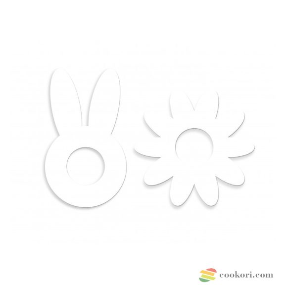 Scrapcooking Tavaszi torta sablon, 2 részes