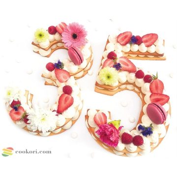 ScrapCooking Kit number cake