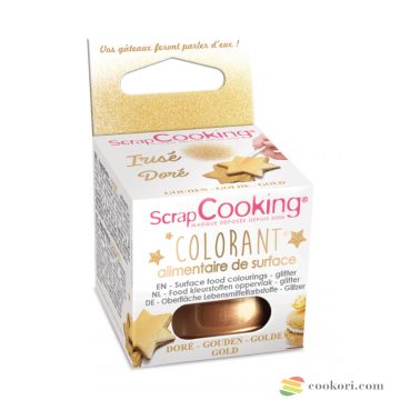 Scrapcooking Lüszter por arany, 5gr