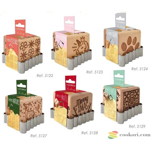ScrapCooking Fa karácsonyi keksz pecsét + kiszúró