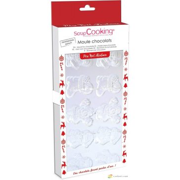 Scrapcooking Karácsonyi csokoládé öntőforma