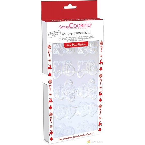Scrapcooking Karácsonyi csokoládé öntőforma