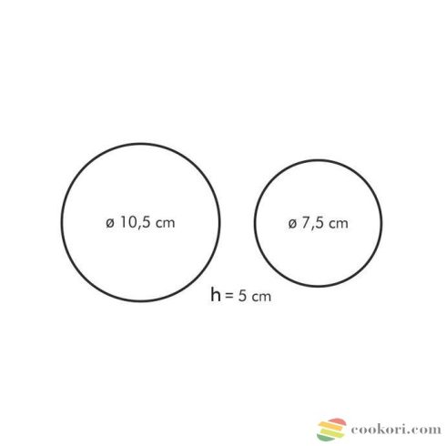 Tescoma Ételformázó gyűrű, 2 db-os