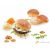 Tescoma Hamburger zsemle sütőforma recepttel, 6db-os