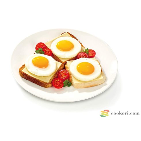 Tescoma Amerikai palacsinta, tojás, fánk sütőforma, 4db-os