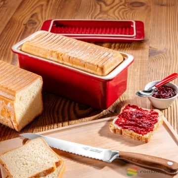 Tescoma Kerámia toast kenyér és kalács sütőforma 