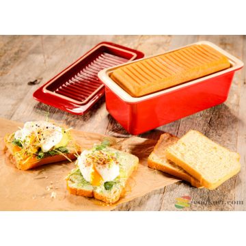 Tescoma Kerámia toast kenyér és kalács sütőforma 