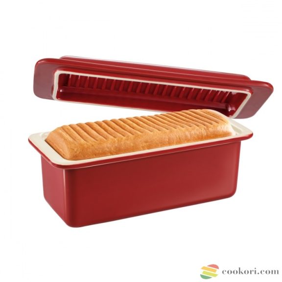 Tescoma Kerámia toast kenyér és kalács sütőforma 