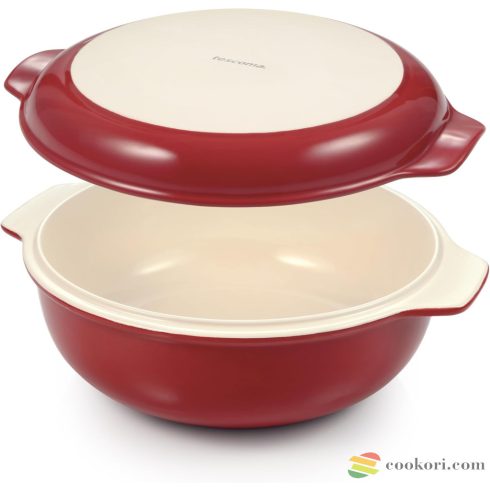 Tescoma Kerámia kerek fedeles sütőforma kenyérsütéshez , 30cm