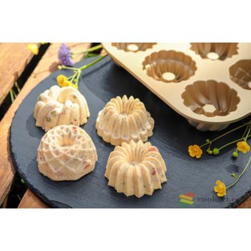 Tescoma Delícia Mini kuglóf forma, 9db-os