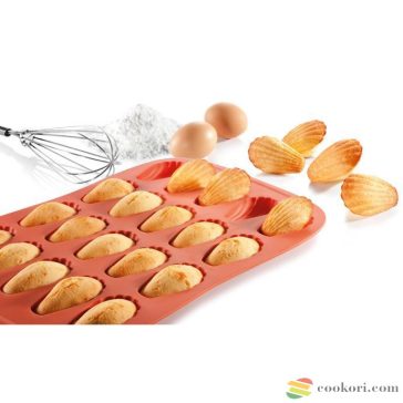 Tescoma Madeleine sütőforma, 20db-os