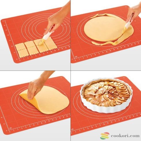 Tescoma Pastry board with clip 60x50cm