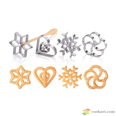 Tescoma Rosette waffle maker. 4pc