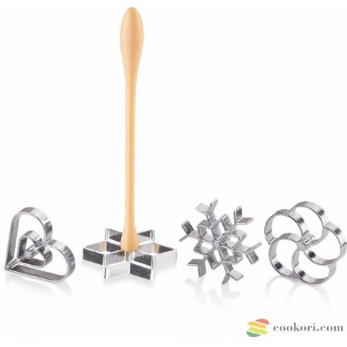Tescoma Rosette waffle maker. 4pc