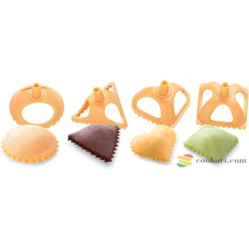 Tescoma Delicia Ravioli cutters, 4 shaped