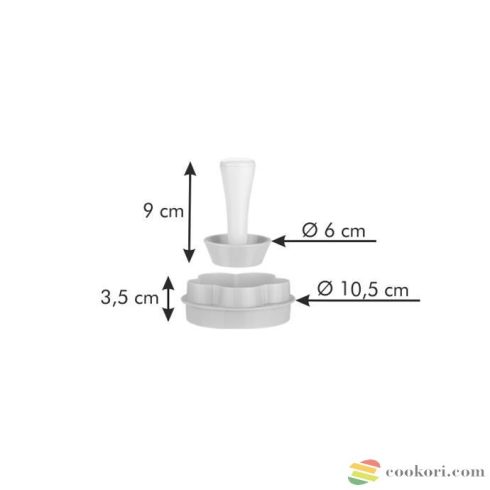 Tescoma Kosárka kiszúró és formázó készlet