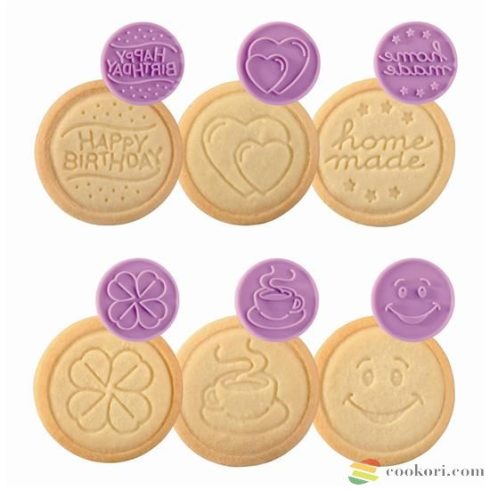 Tescoma Cookie stamp 6 party pattern