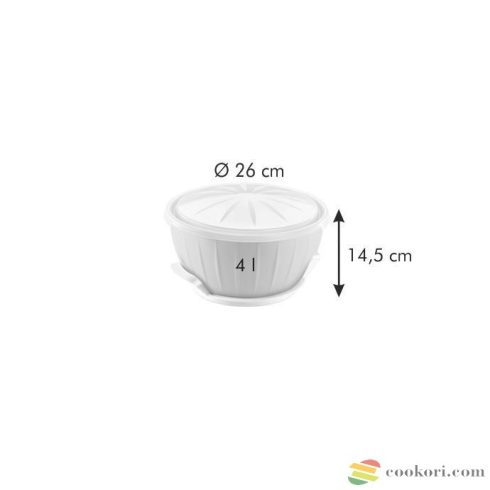 Tescoma Kelesztőtál fedővel és melegítővel