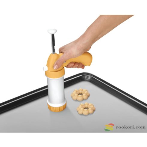 Tescoma Keksz, linzernyomó és díszítő készlet (10+6)