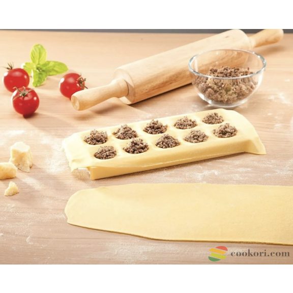 Tescoma Ravioli készítő forma, kerek 10db-os