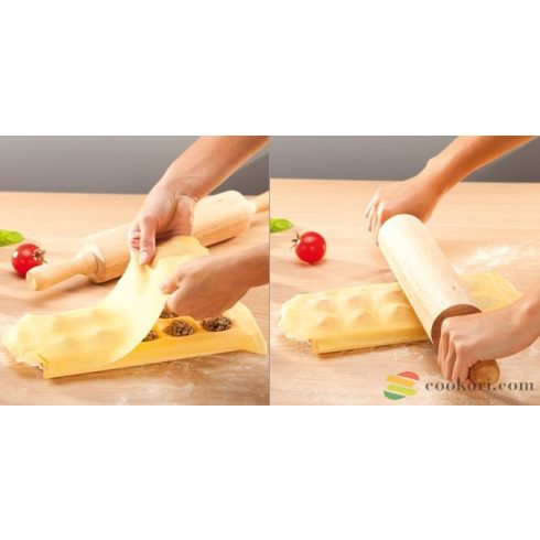 Tescoma Ravioli készítő forma, kerek 10db-os