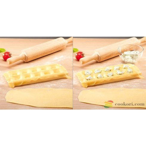 Tescoma Mould for ravioli square, 10pcs