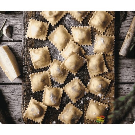 Tescoma Ravioli készítő forma, szögletes 10db-os