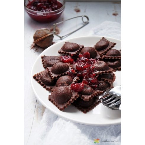 Tescoma Ravioli készítő forma, kerek 21db-os