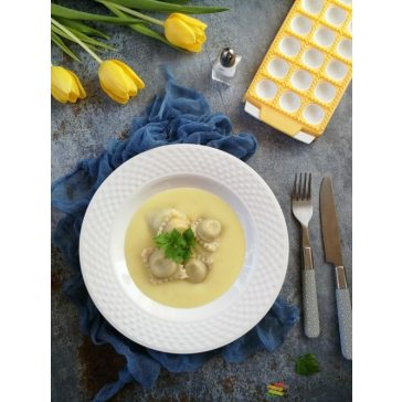 Tescoma Ravioli készítő forma, kerek 21db-os