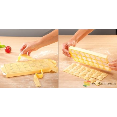 Tescoma Ravioli készítő forma, kerek 21db-os