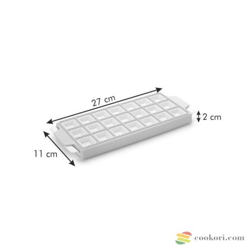 Tescoma Ravioli készítő forma, szögletes 21db-os