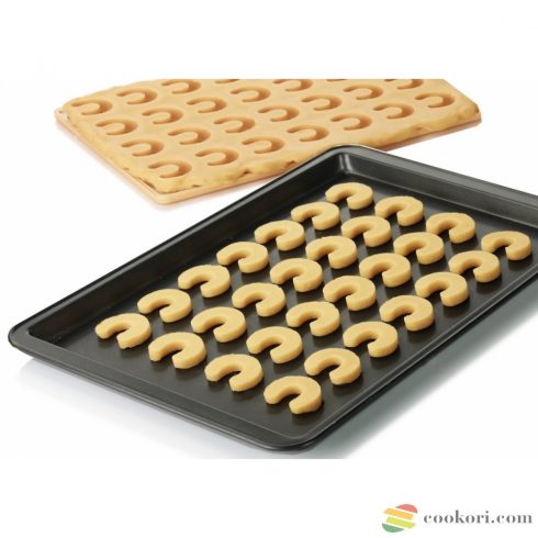 Tescoma Cookie cutting sheet for crescent-shaped rolls