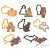 Tescoma Halloween cookie cutter set, 8pcs