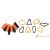 Tescoma Halloween cookie cutter set, 8pcs