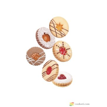 Tescoma Delicia Linzer kiszúró készlet, 8db-os