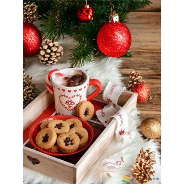 Tescoma Karácsonyi linzer kiszúró készlet, 8 db-os