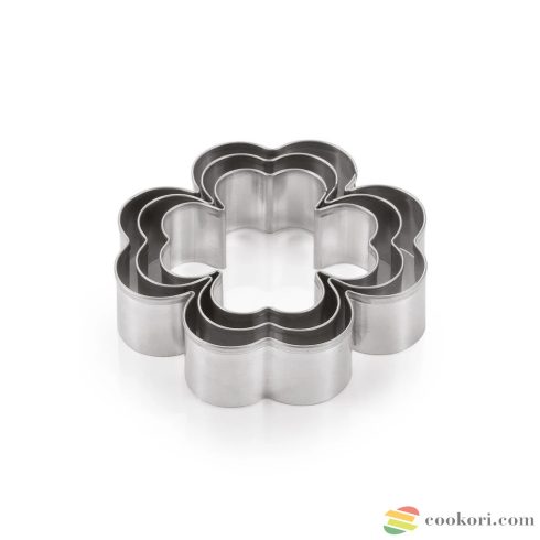 Tescoma Cookie cutters four-leaves clover, 3pcs