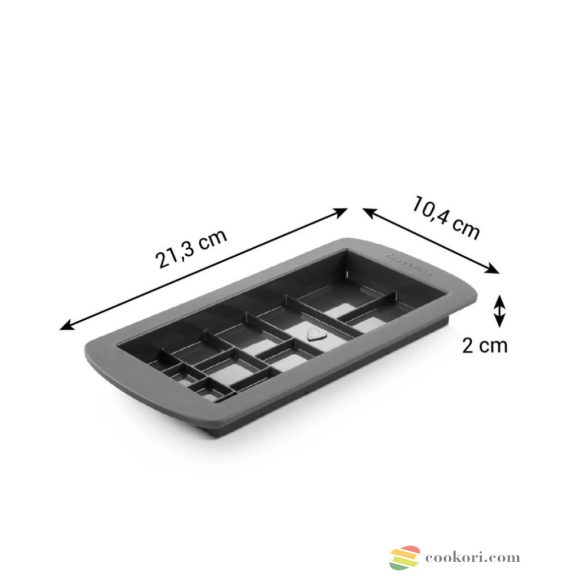 Tescoma Szilikon csokoládéforma – Dubai csoki öntőforma, 21x10 cm