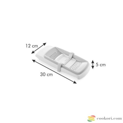 Tescoma Nokedli és galuska szaggató, 3 betéttel 