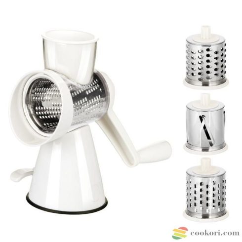 Tescoma Multi-purpose drum grater, 4 grating drums