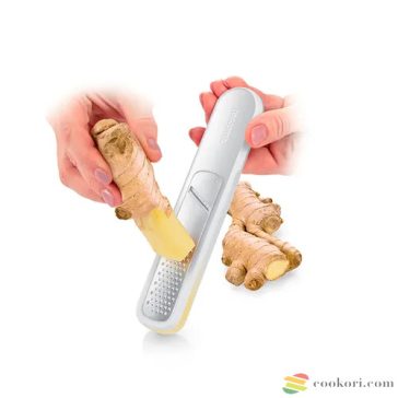   Tescoma Handy X-sharp fokhagyma- és gyömbér reszelő, áztatóval