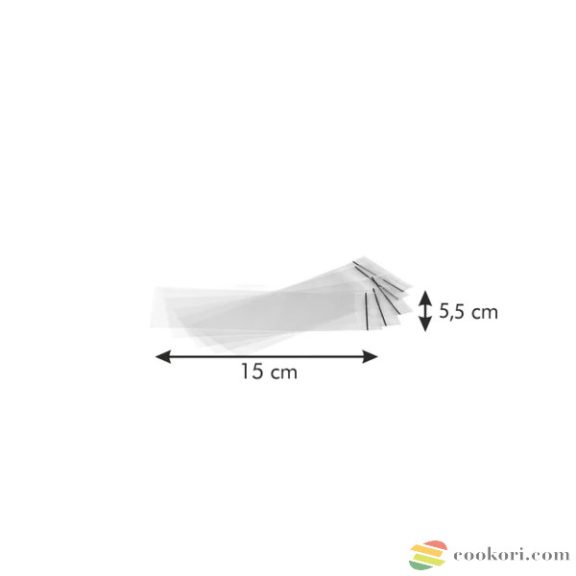 Tescoma Müzliszelet tároló celofán tasak 25db, 15x5,5cm Tescoma Müzliszelet tároló celofán tasak 25db, 15x5,5cm